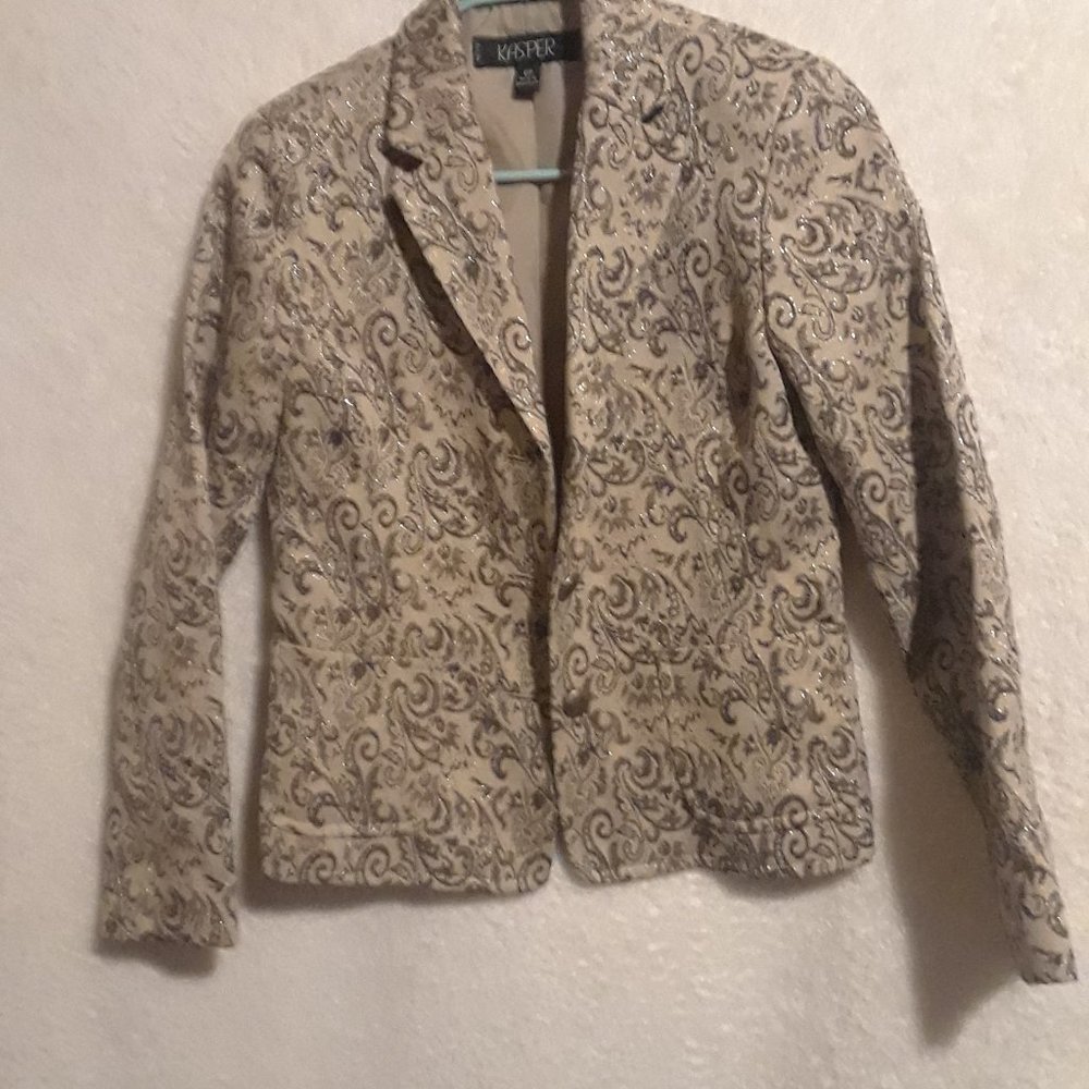 Kasper Petite Gold Blazer size 6P